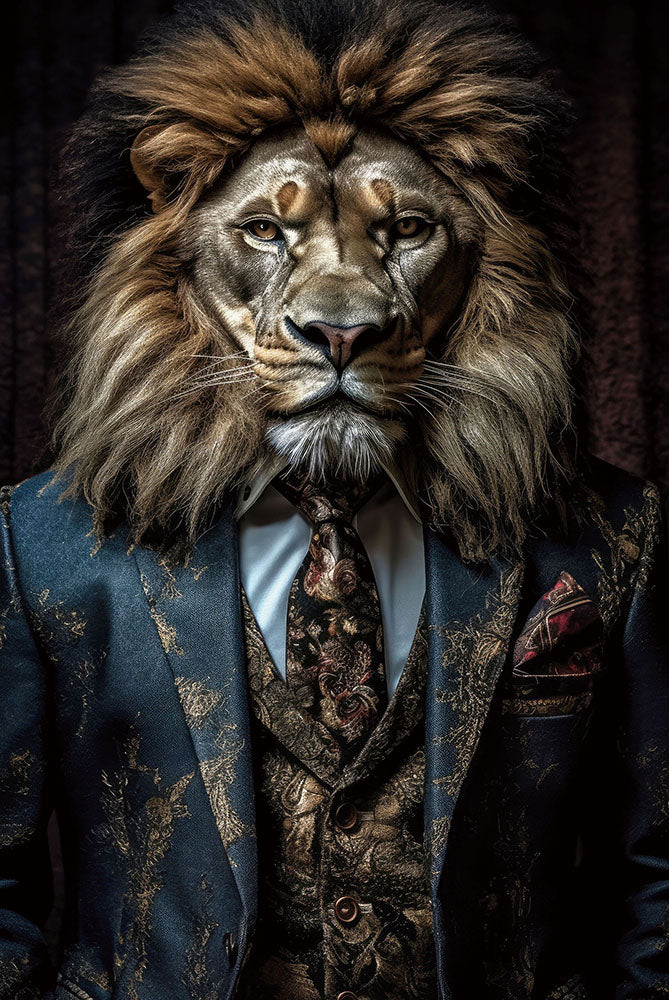 Glasbild Lion's Club