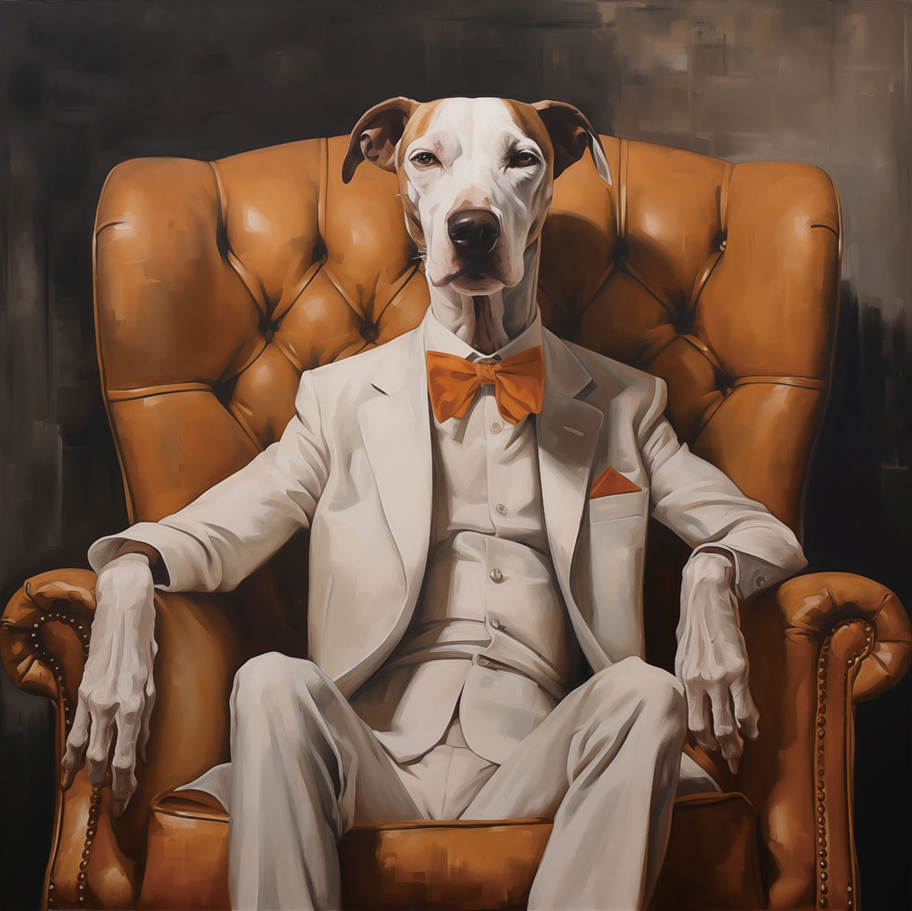 Glasbild Pointers Club