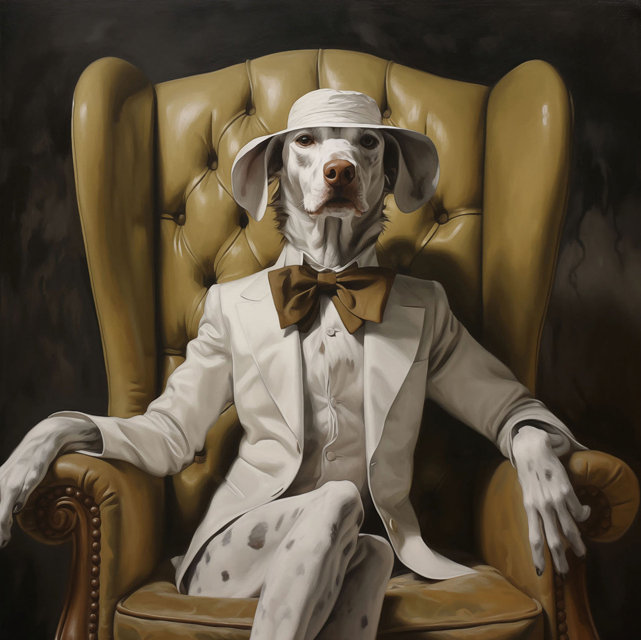 Glasbild Setters Club