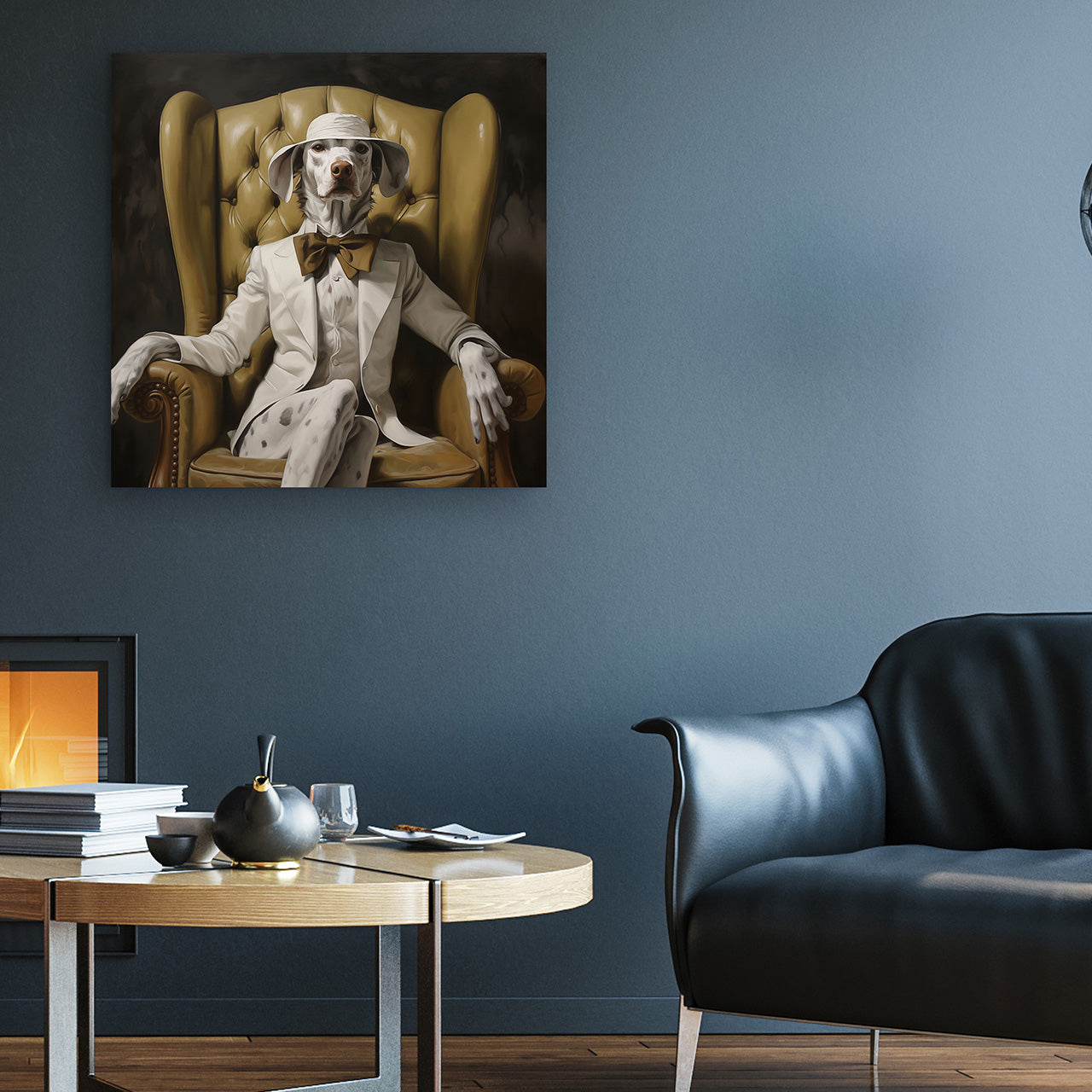 Glasbild Setters Club