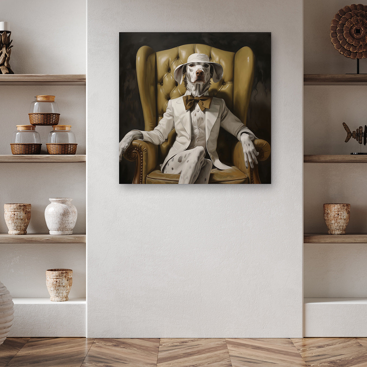 tableau en verre Setters Club