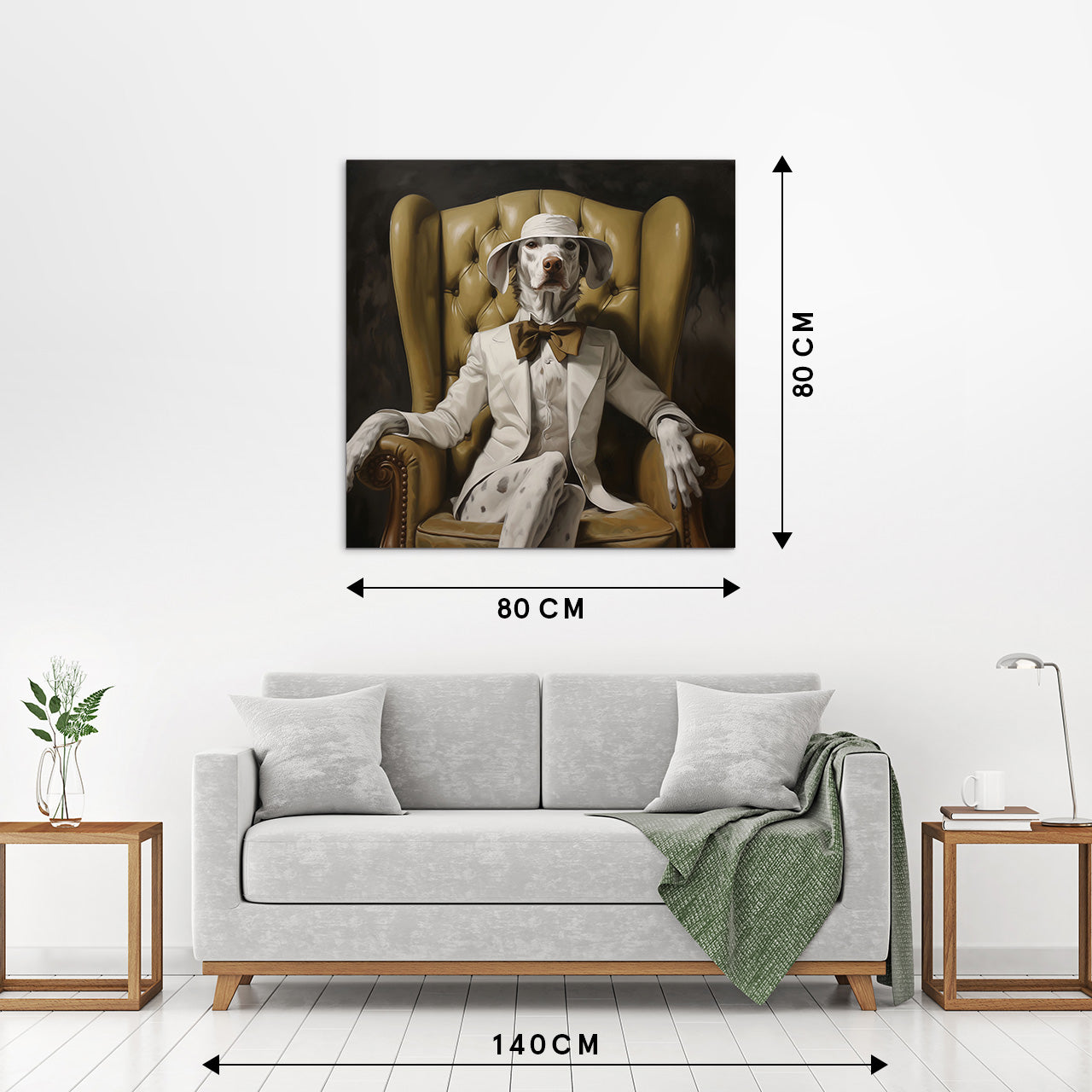 tableau en verre Setters Club