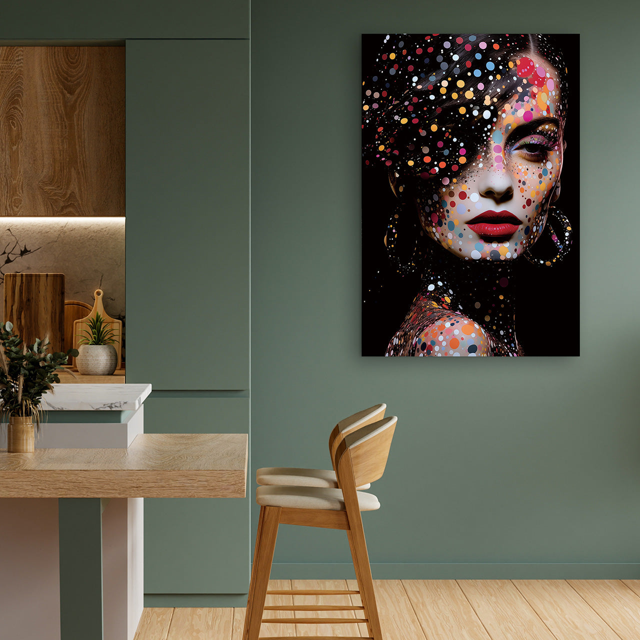 Impression sur verre Glamorous Splashes