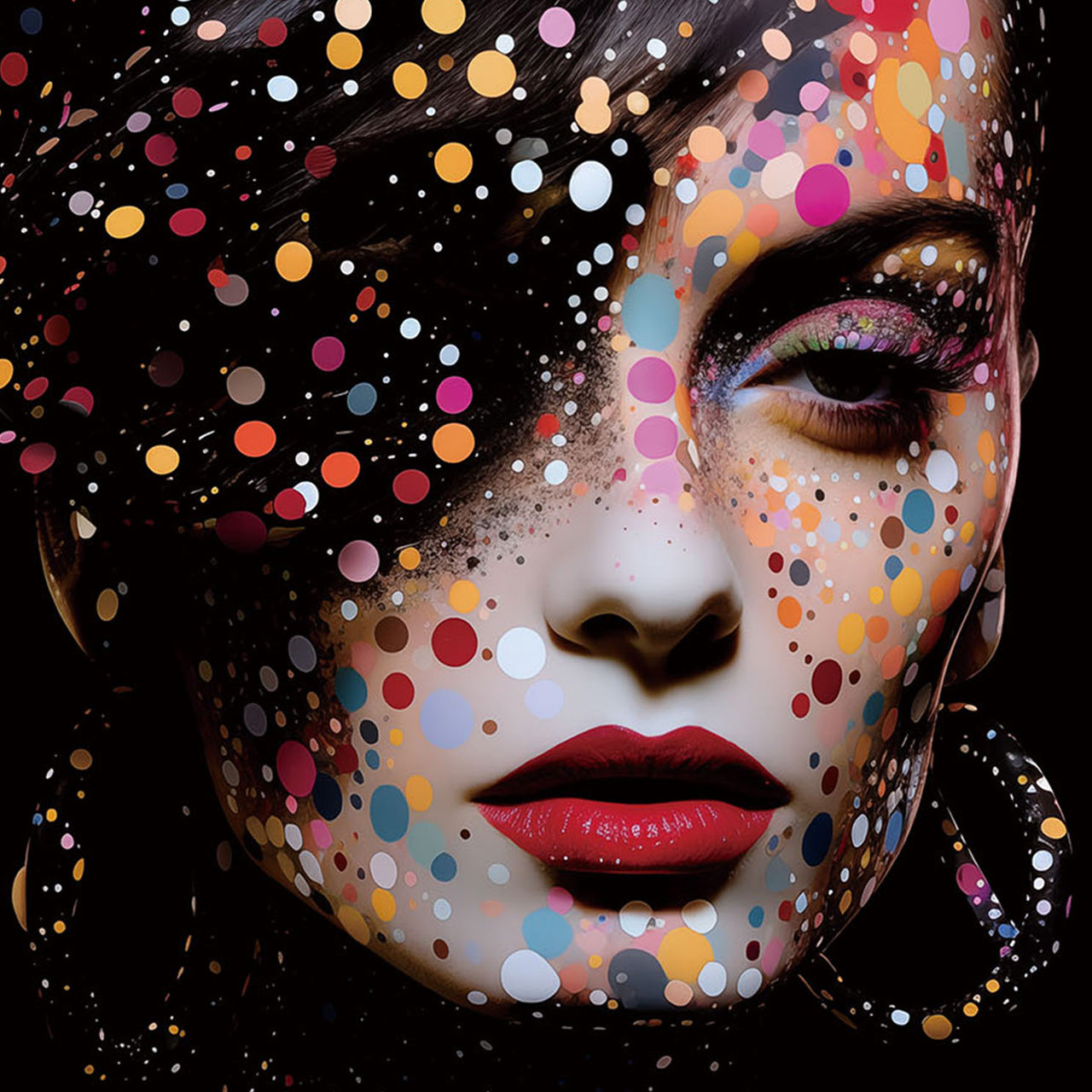 Impression sur verre Glamorous Splashes