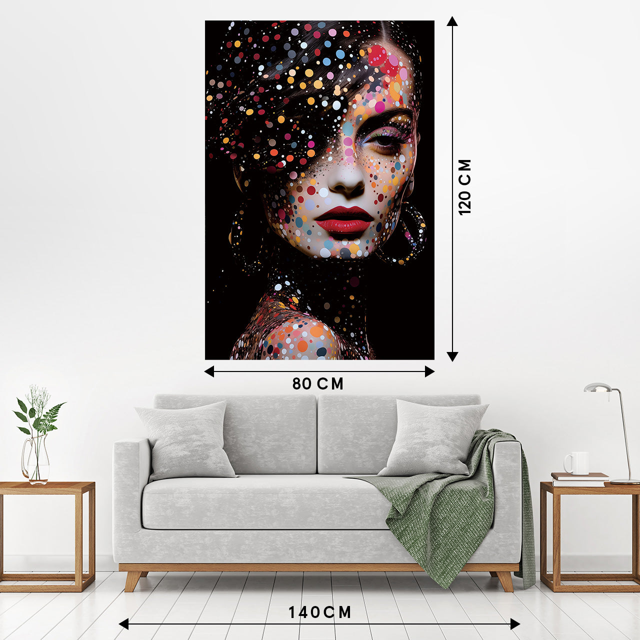 Impression sur verre Glamorous Splashes