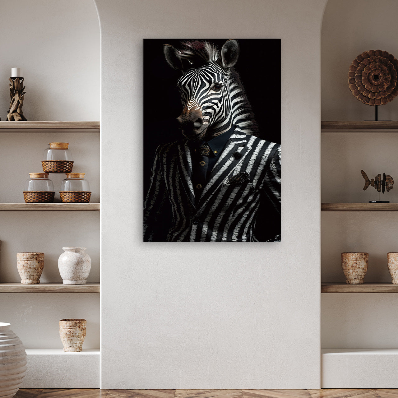 glass picture Noble Stripes