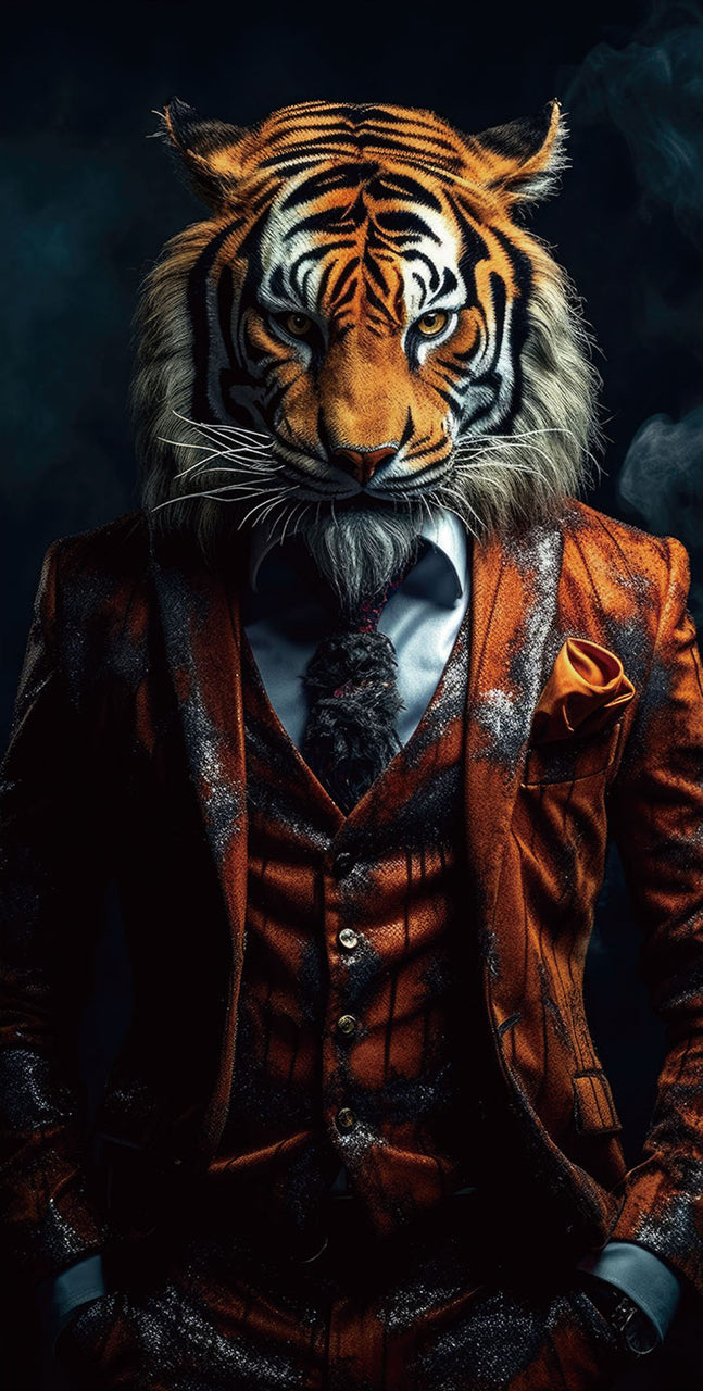 Glasbild Powerful Appearance