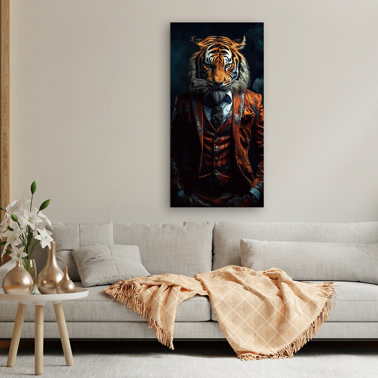 Glasbild Powerful Appearance