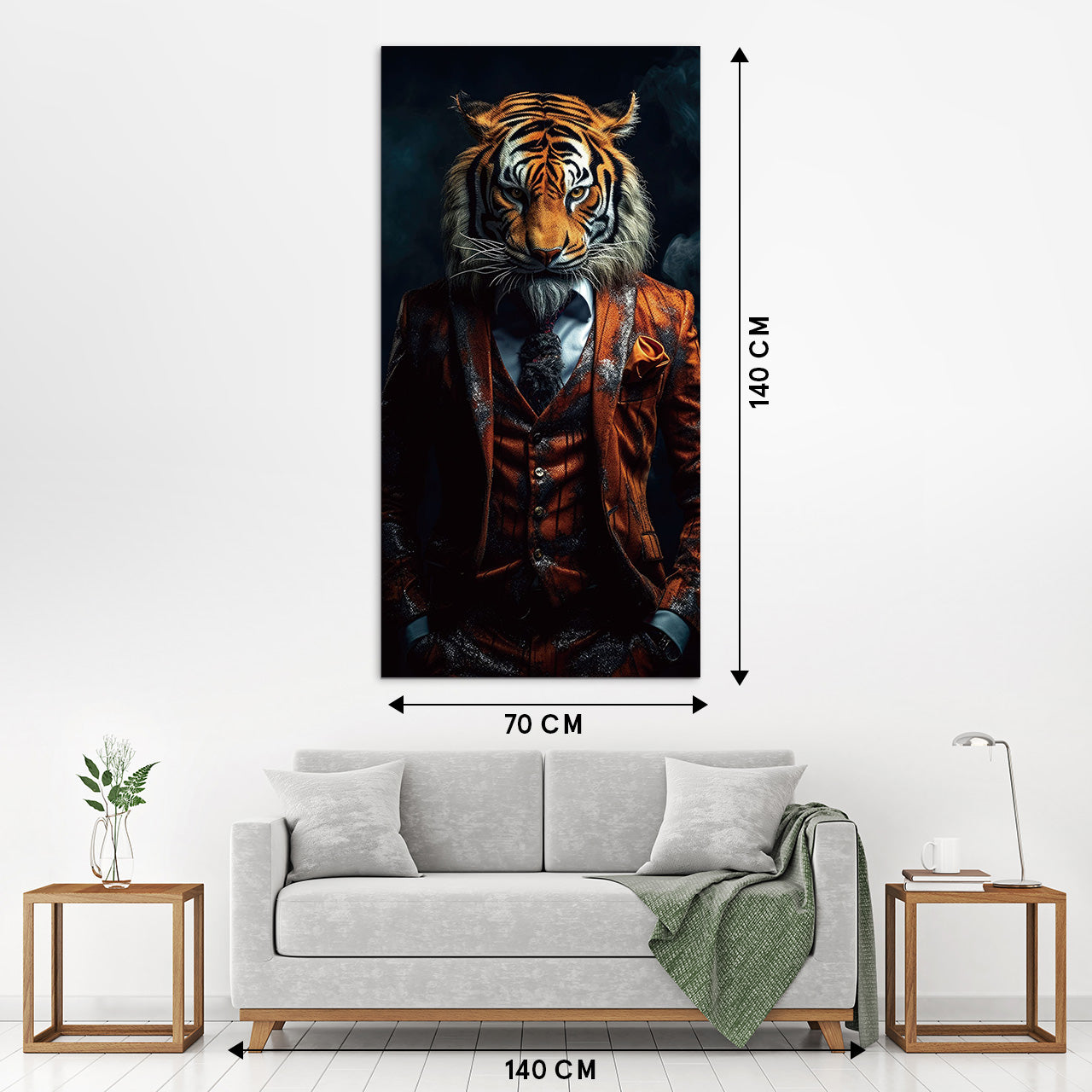 image en verre Apparence puissante