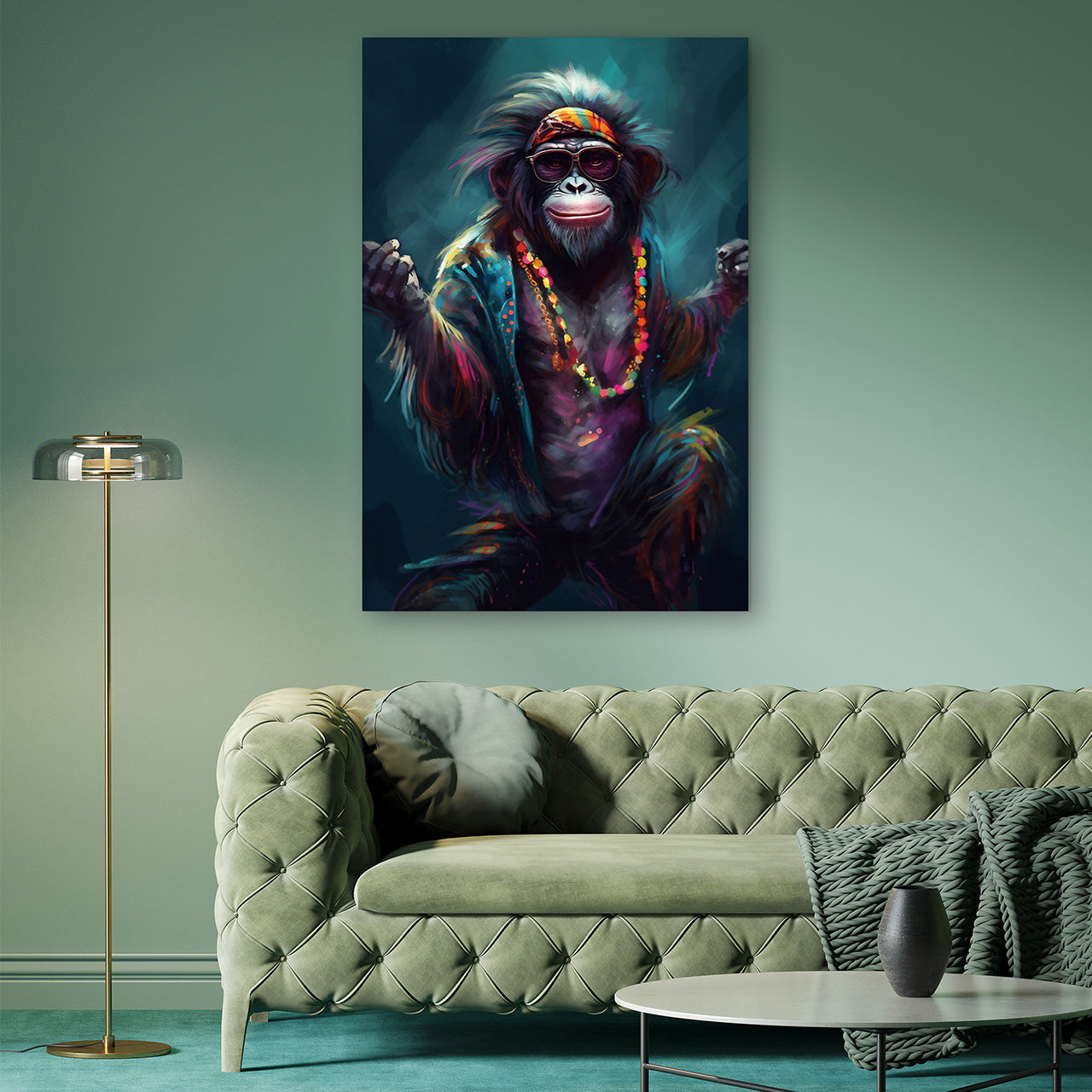 Glass picture May the Force be with you