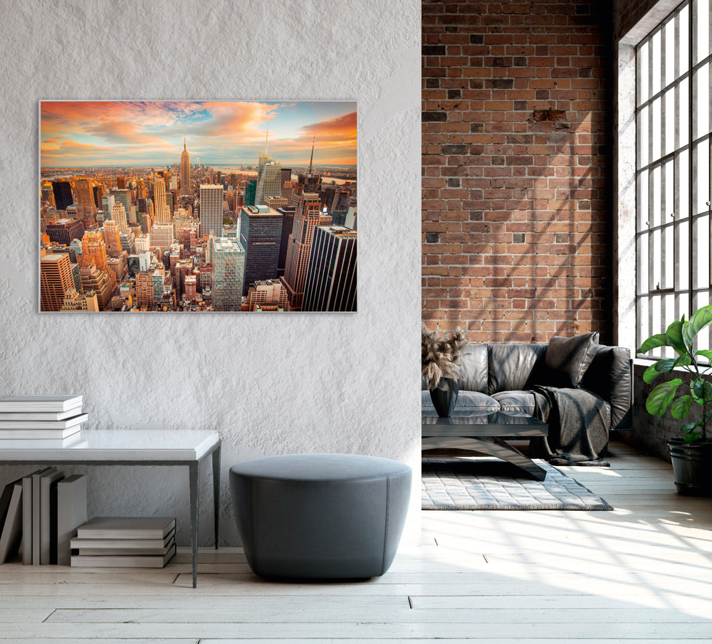 Bild & Rahmen New York Skyline