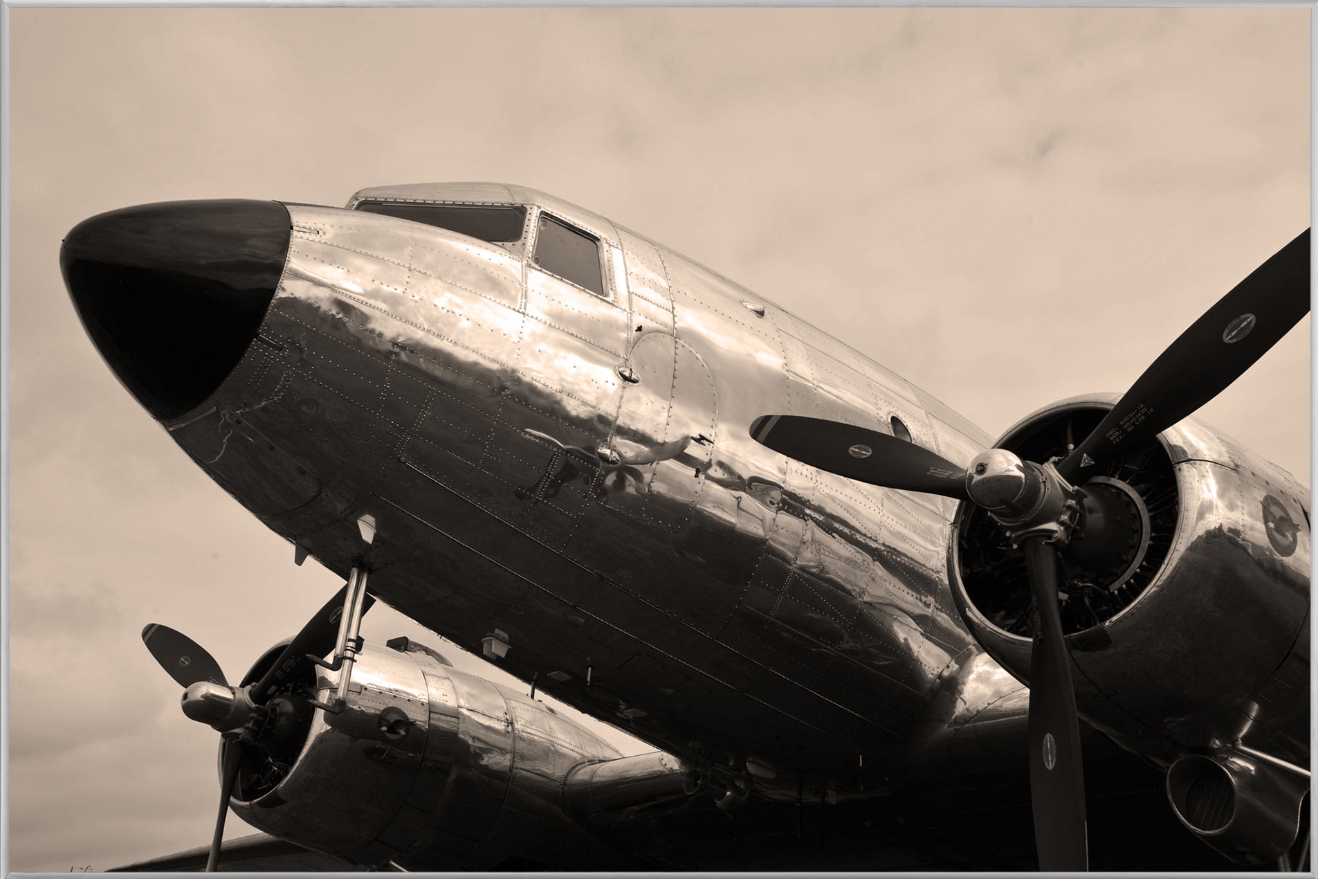 Bild & Rahmen Flugzeug