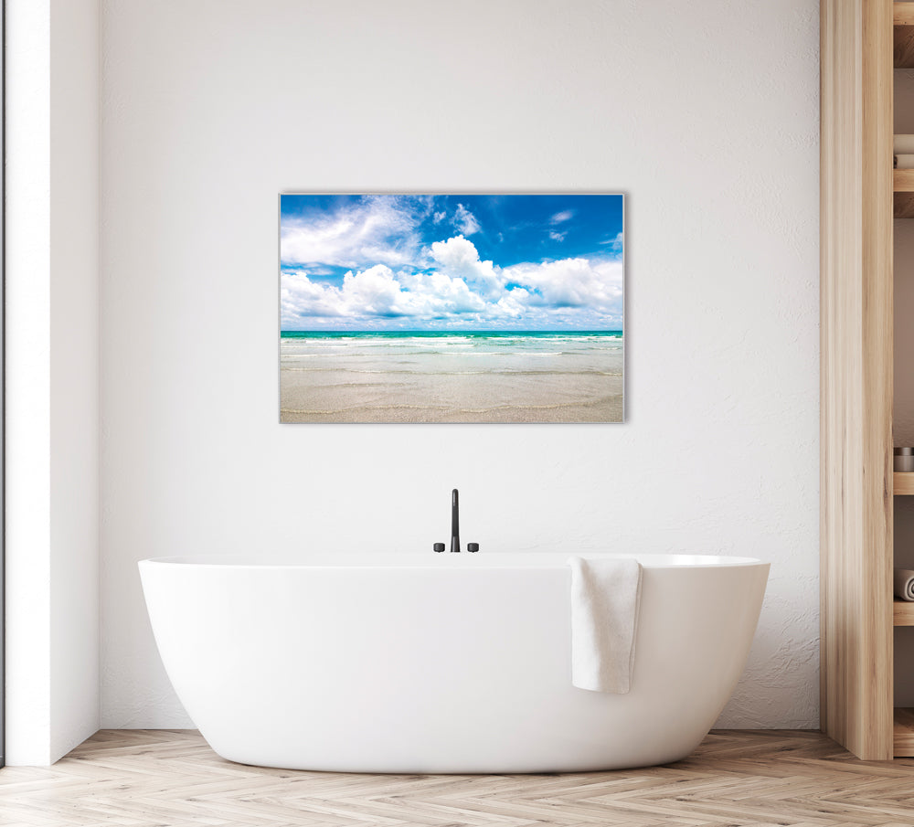 Plage de photos et de cadres