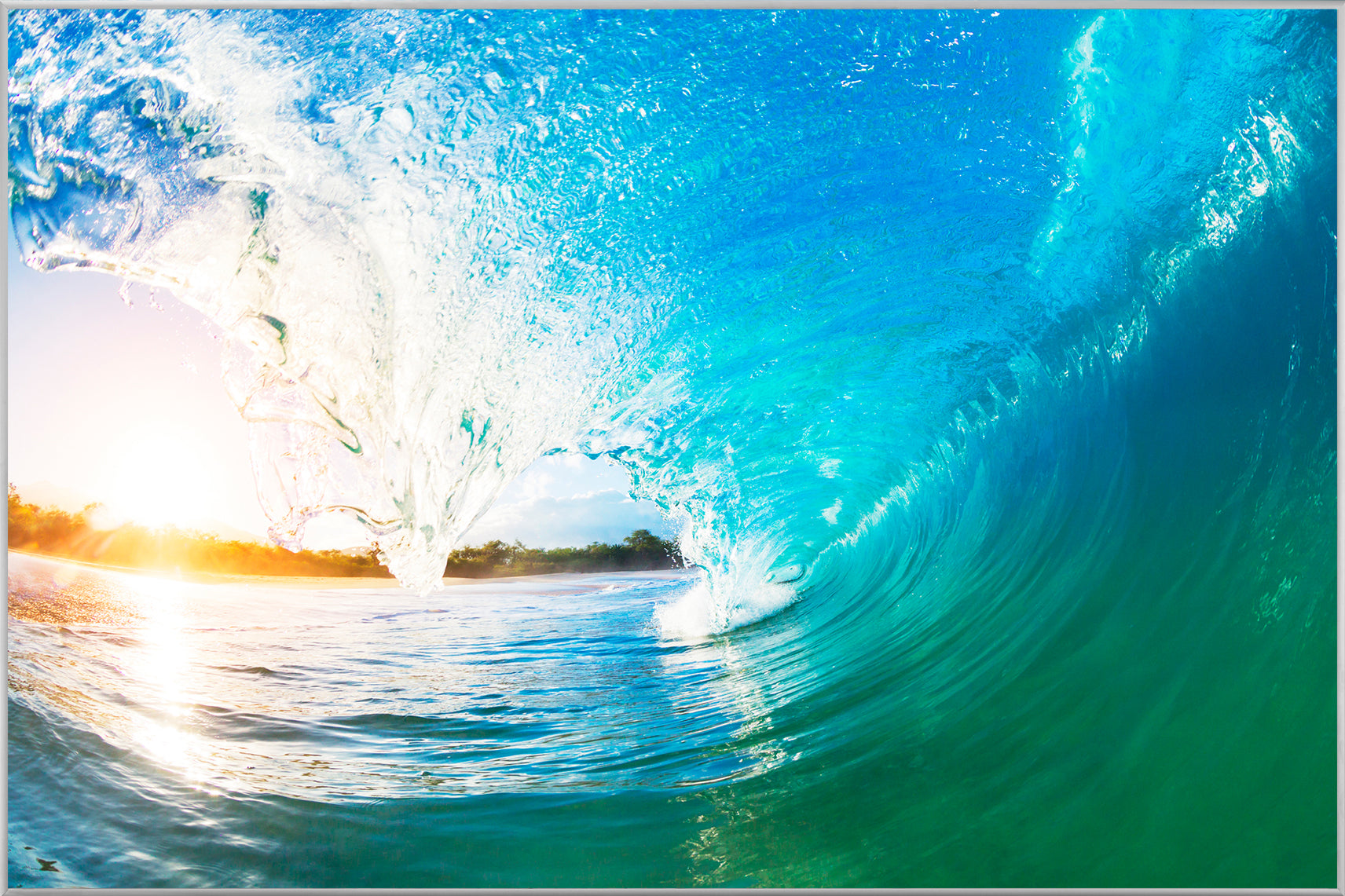 Image et Cadre Tunnel de la Vague