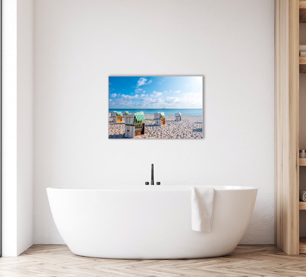 Bild & Rahmen Strandkörbe