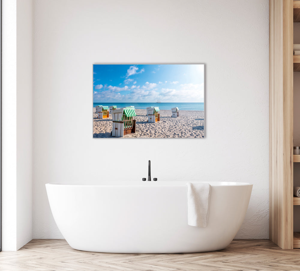 Bild & Rahmen Strandkörbe