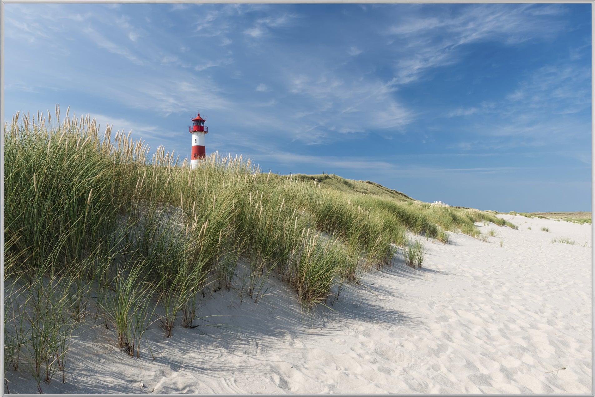 Bild & Rahmen Leuchtturm Sylt, List Ost 4