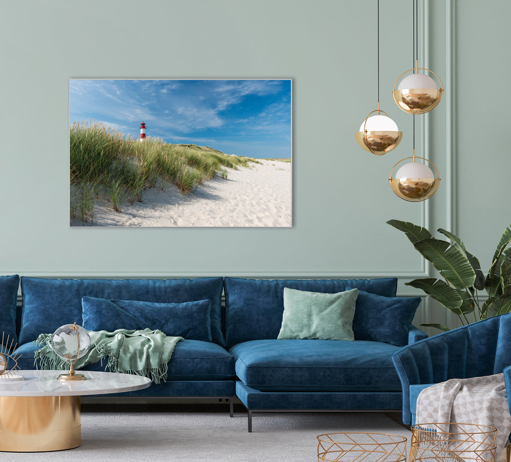 Bild & Rahmen Leuchtturm Sylt, List Ost 4