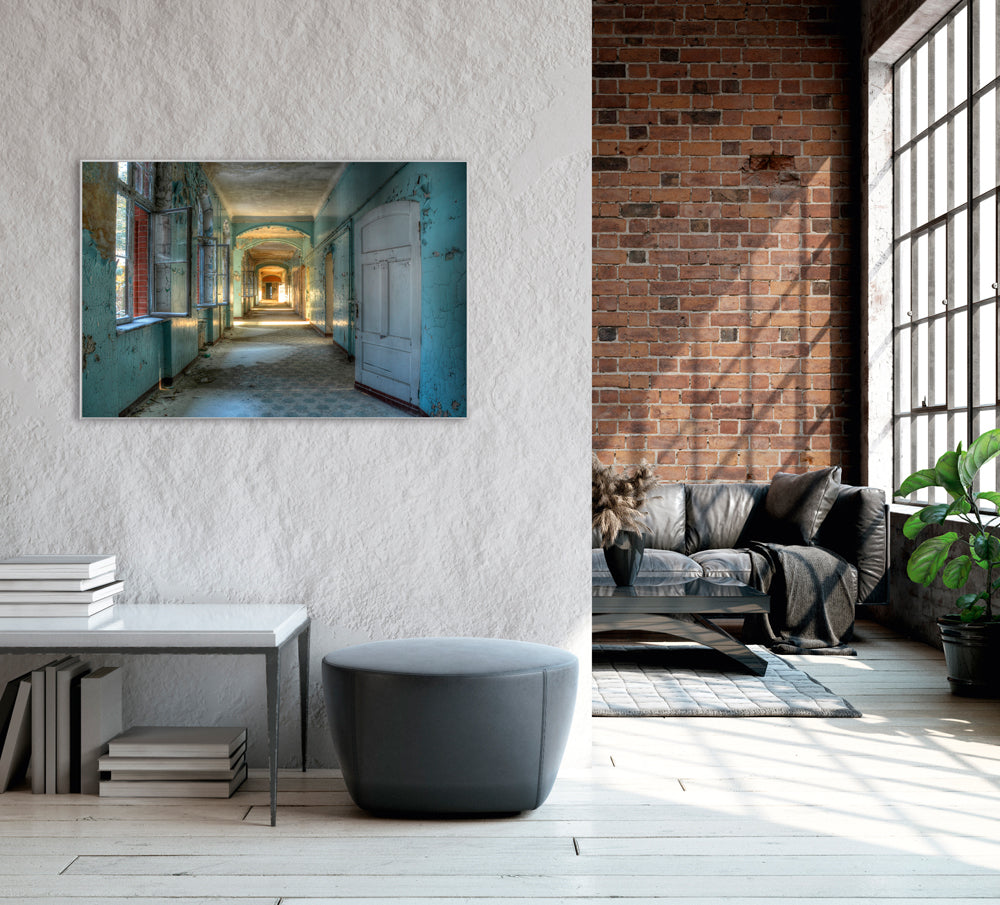 Bild & Rahmen Lost Place Flur 1