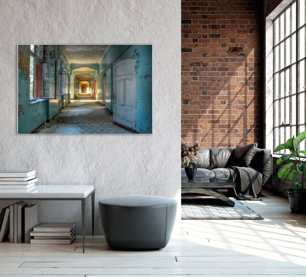 Image et cadre Lost Place Couloir 1
