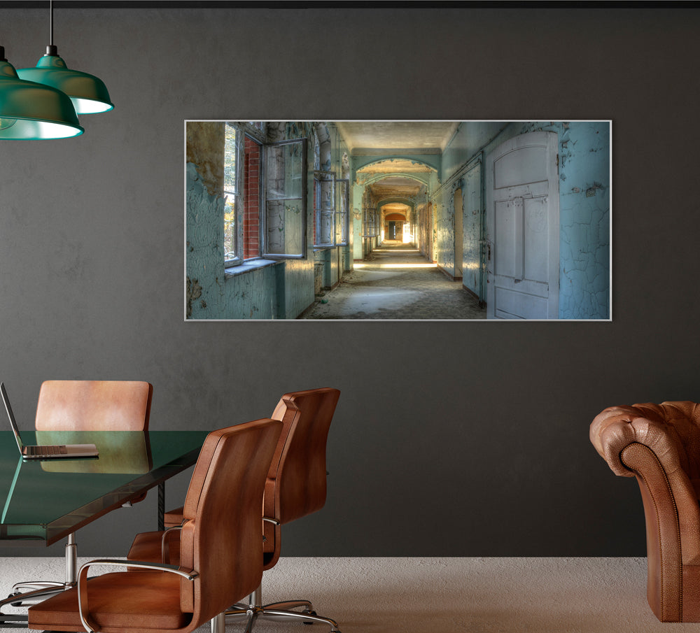 Image et cadre Lost Place Couloir 1