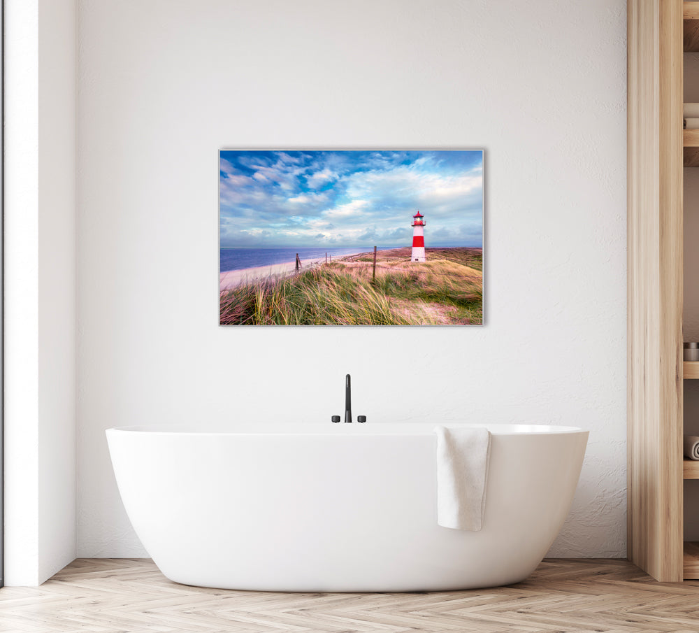 Bild & Rahmen Leuchtturm Sylt, List Ost 1