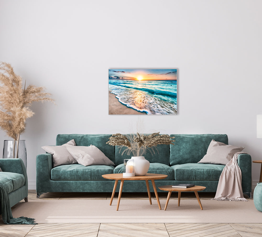 Picture & Frame Waves on the Beach