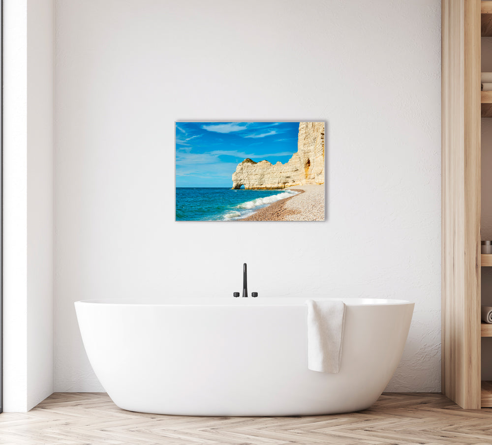 Image et cadre Falaises rugueuses