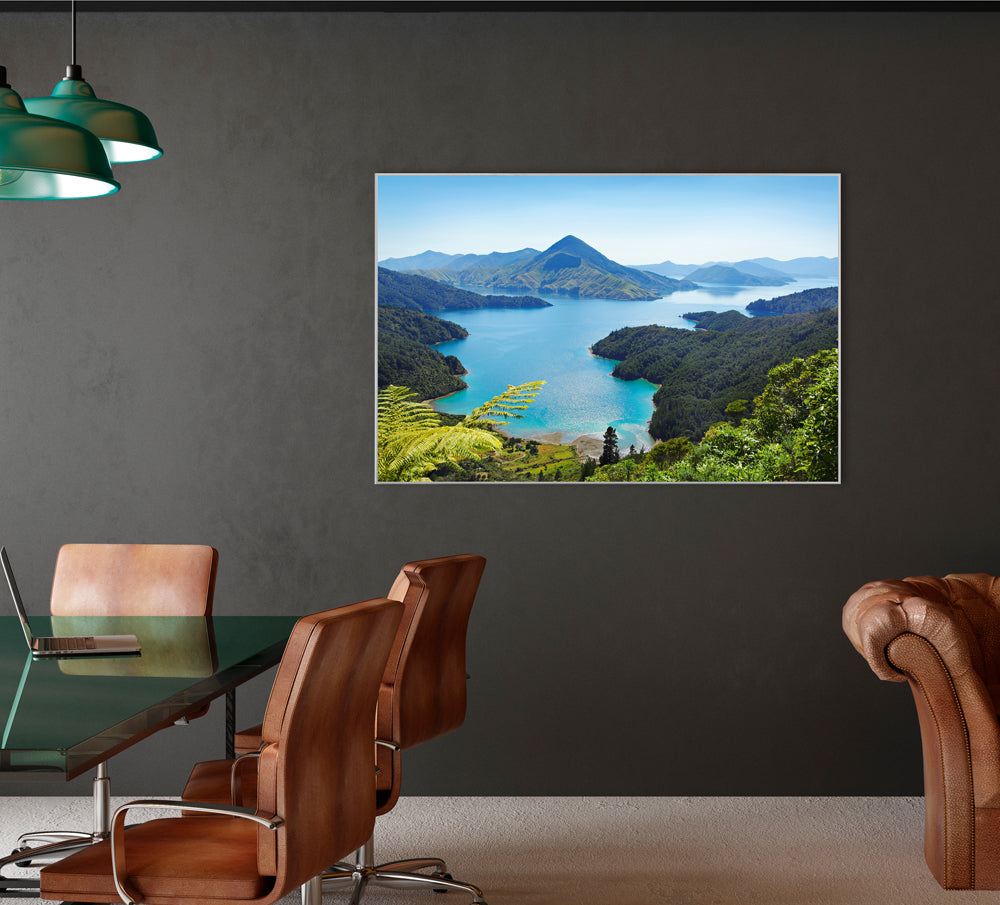 Picture & Frame Lake in the Alps