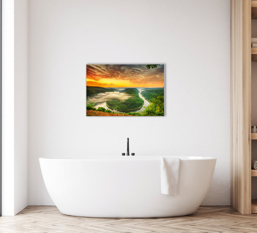 Bild & Rahmen Flußwindung