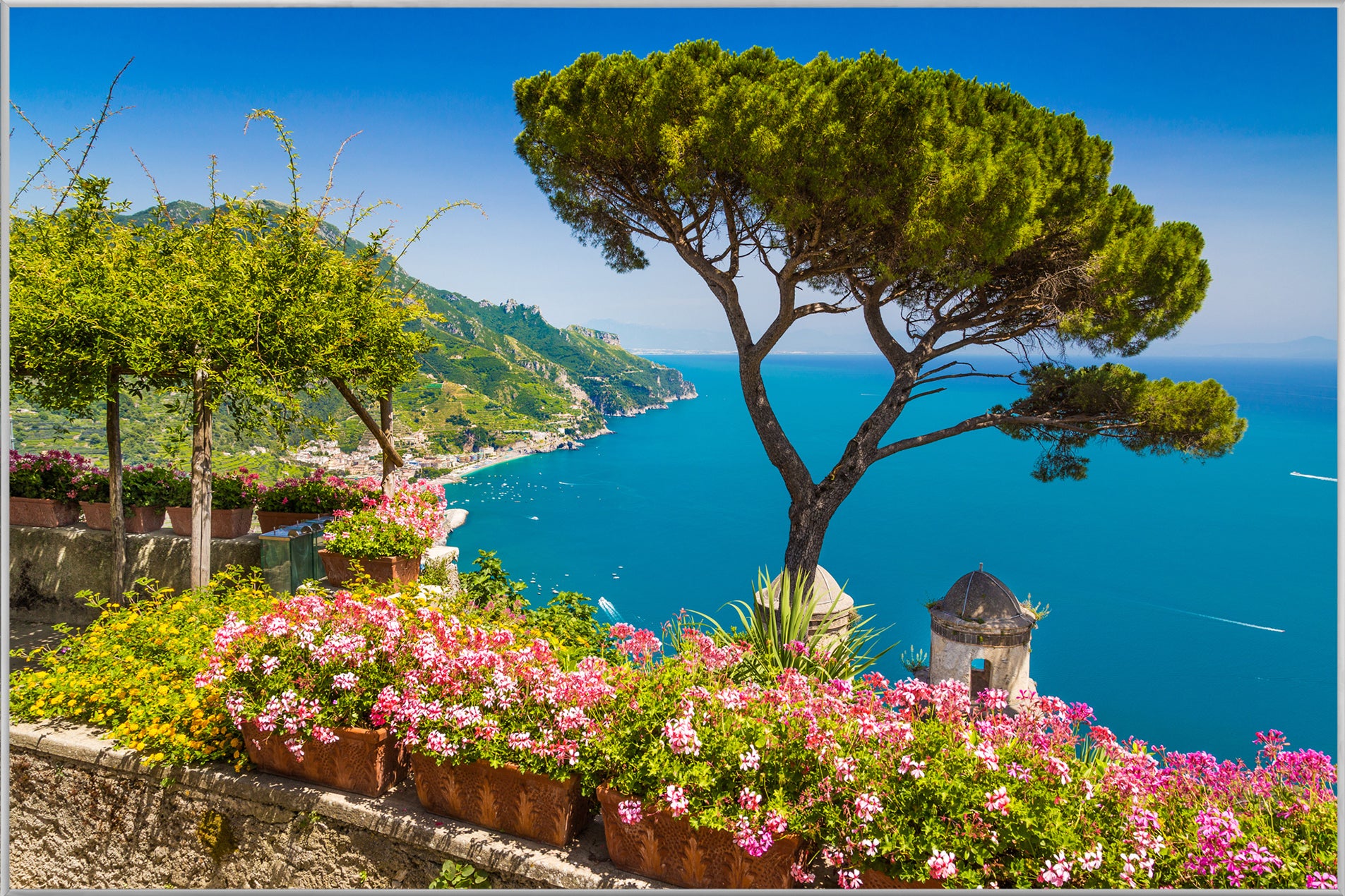 Bild & Rahmen Aussicht auf den See