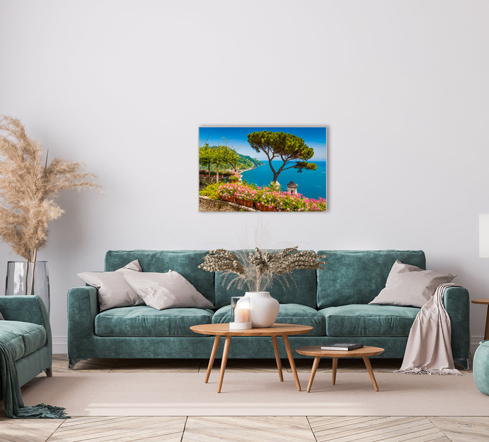 Bild & Rahmen Aussicht auf den See