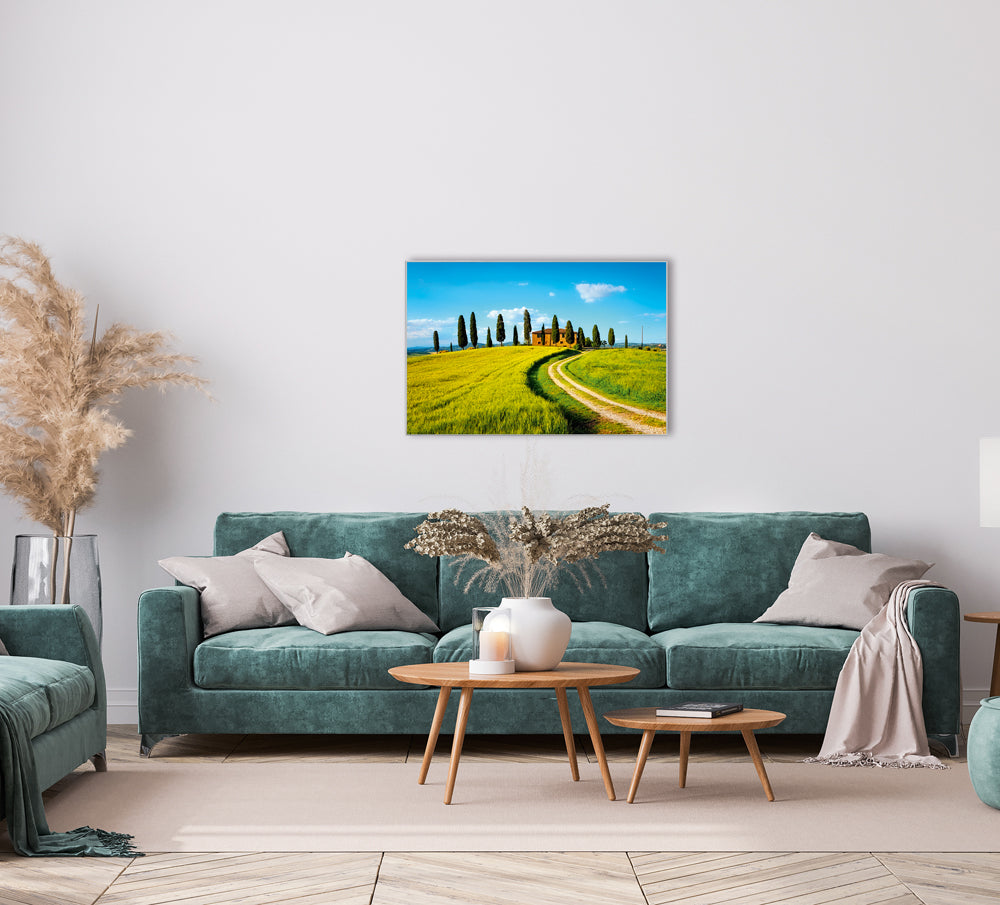 Bild & Rahmen Weg in der Toskana