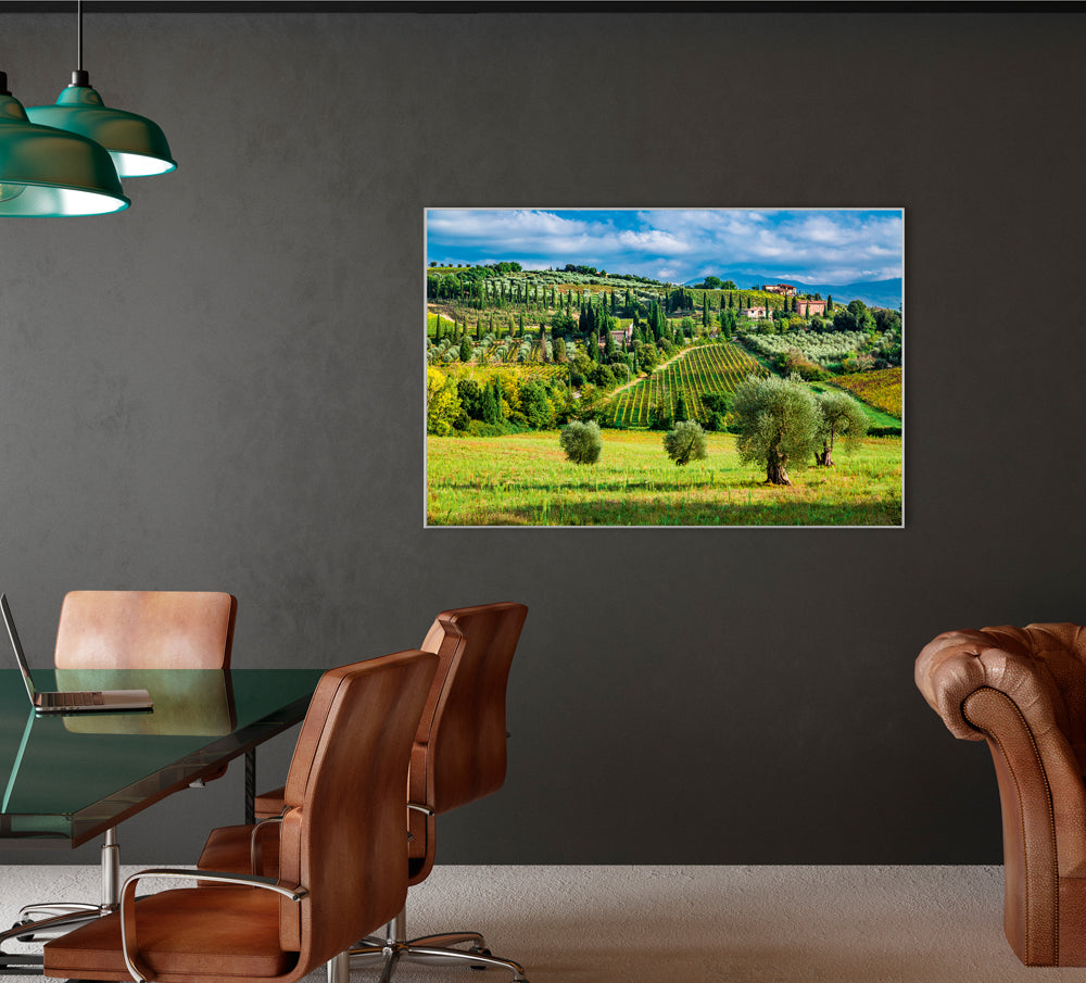 Picture & Frame Idyllic Tuscan Landscape