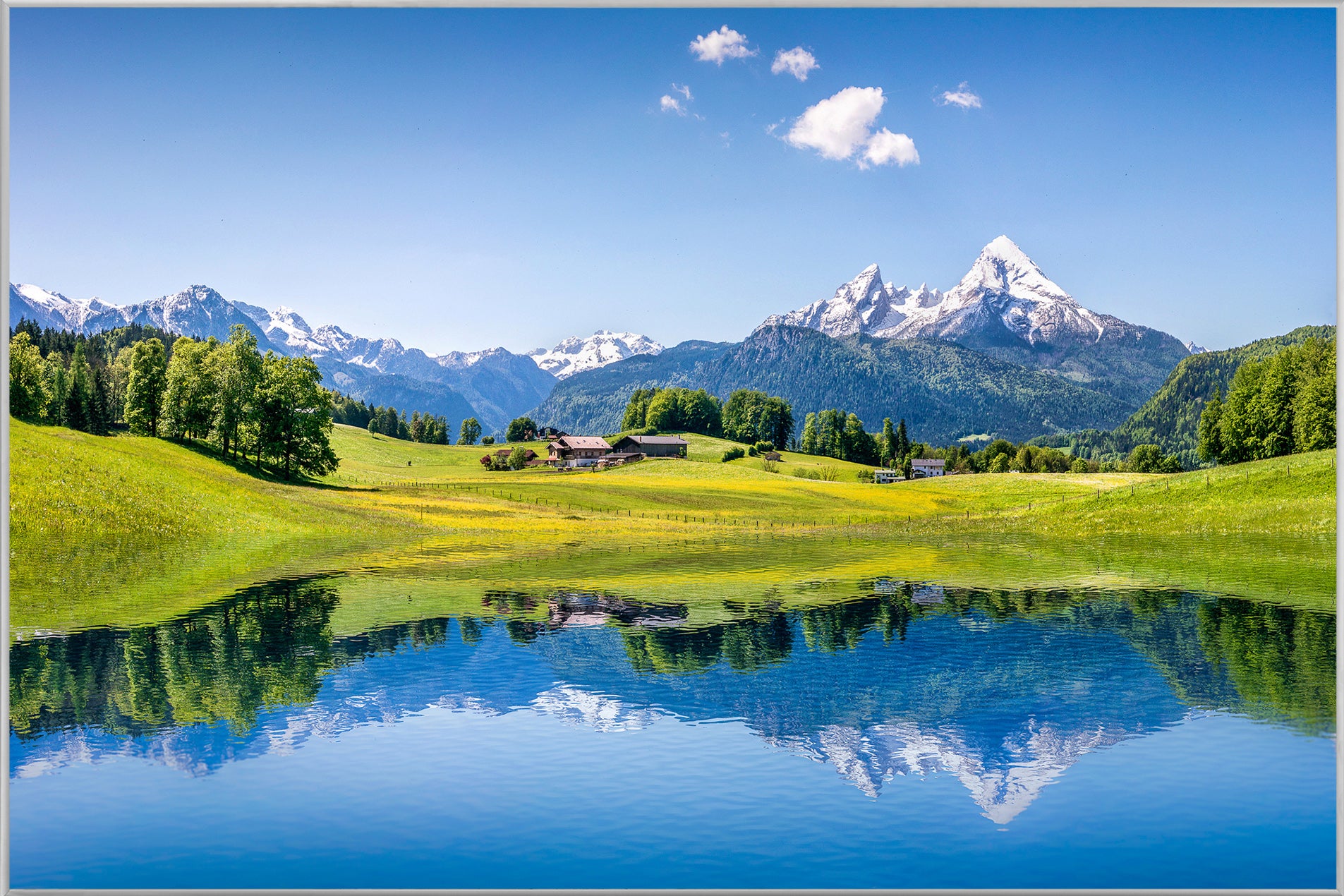 Picture & Frame Alpine Lake