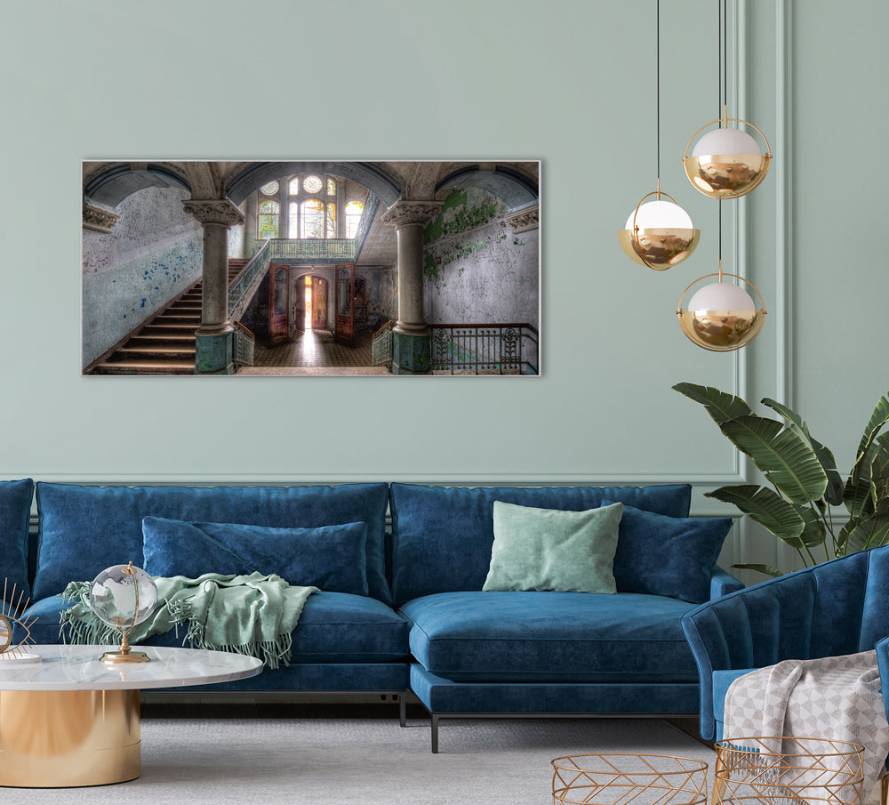 Bild & Rahmen Lost Place Treppenhaus 3