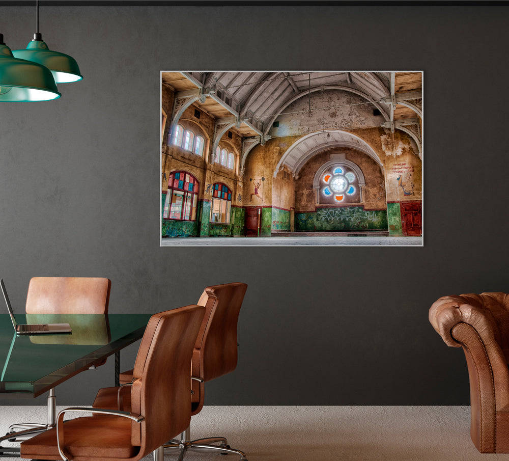 Picture & Frame Lost Place Hall 1