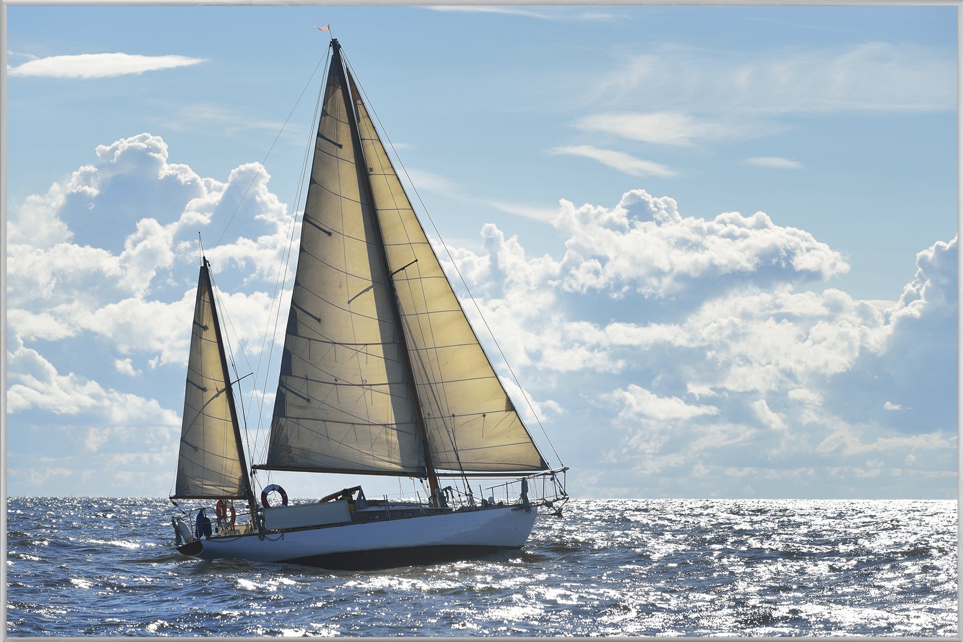 Großes Segelschiff