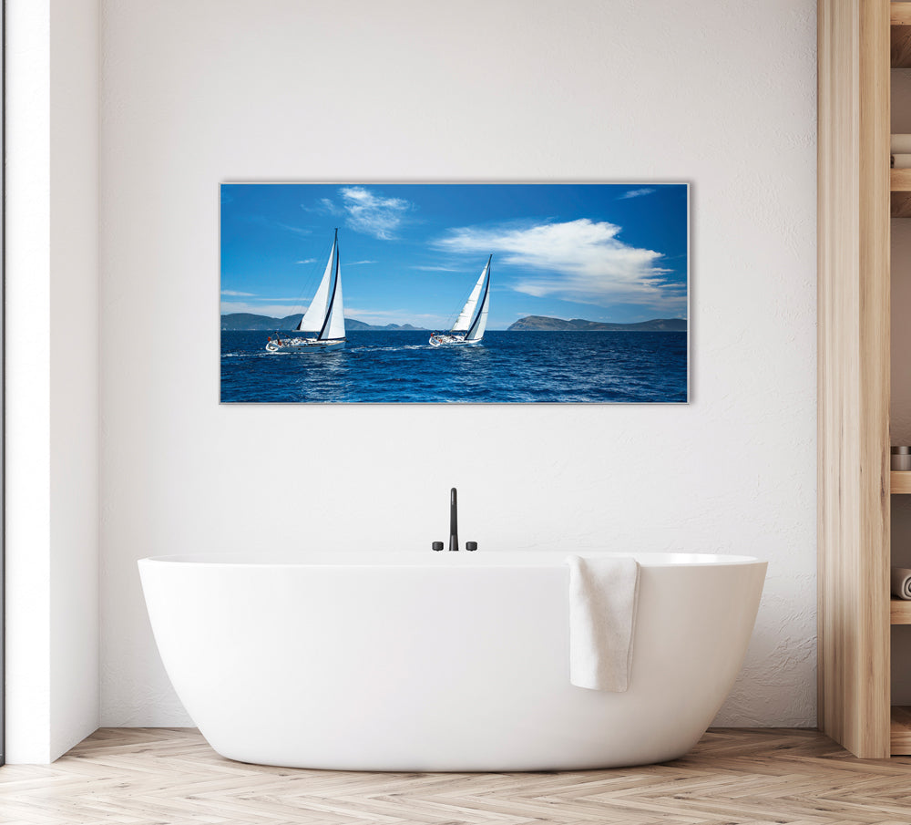 Image et cadre de voiliers