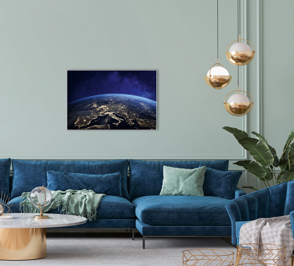 Picture & Frame The Earth from above