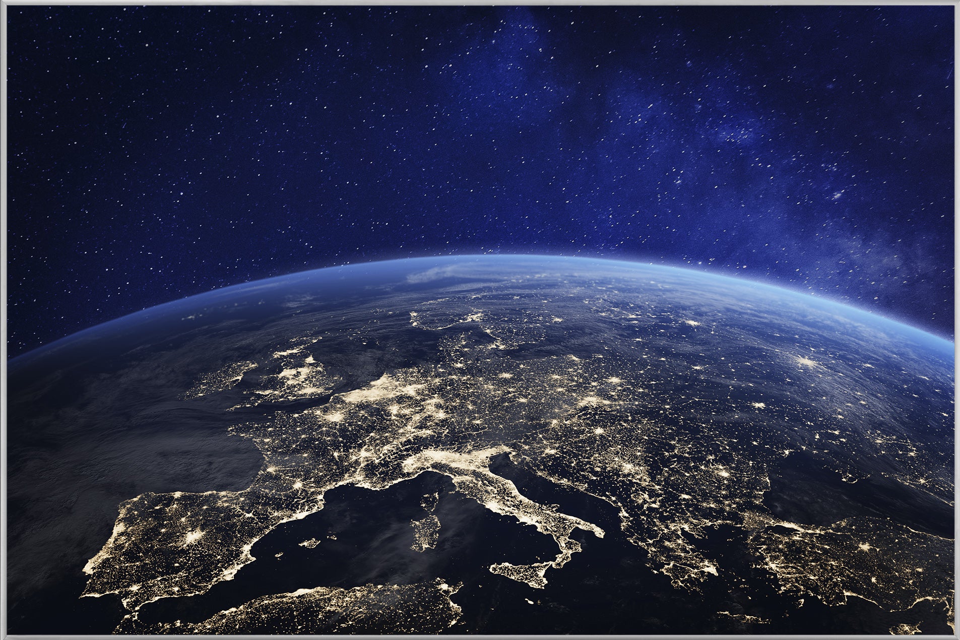 Picture & Frame The Earth from above