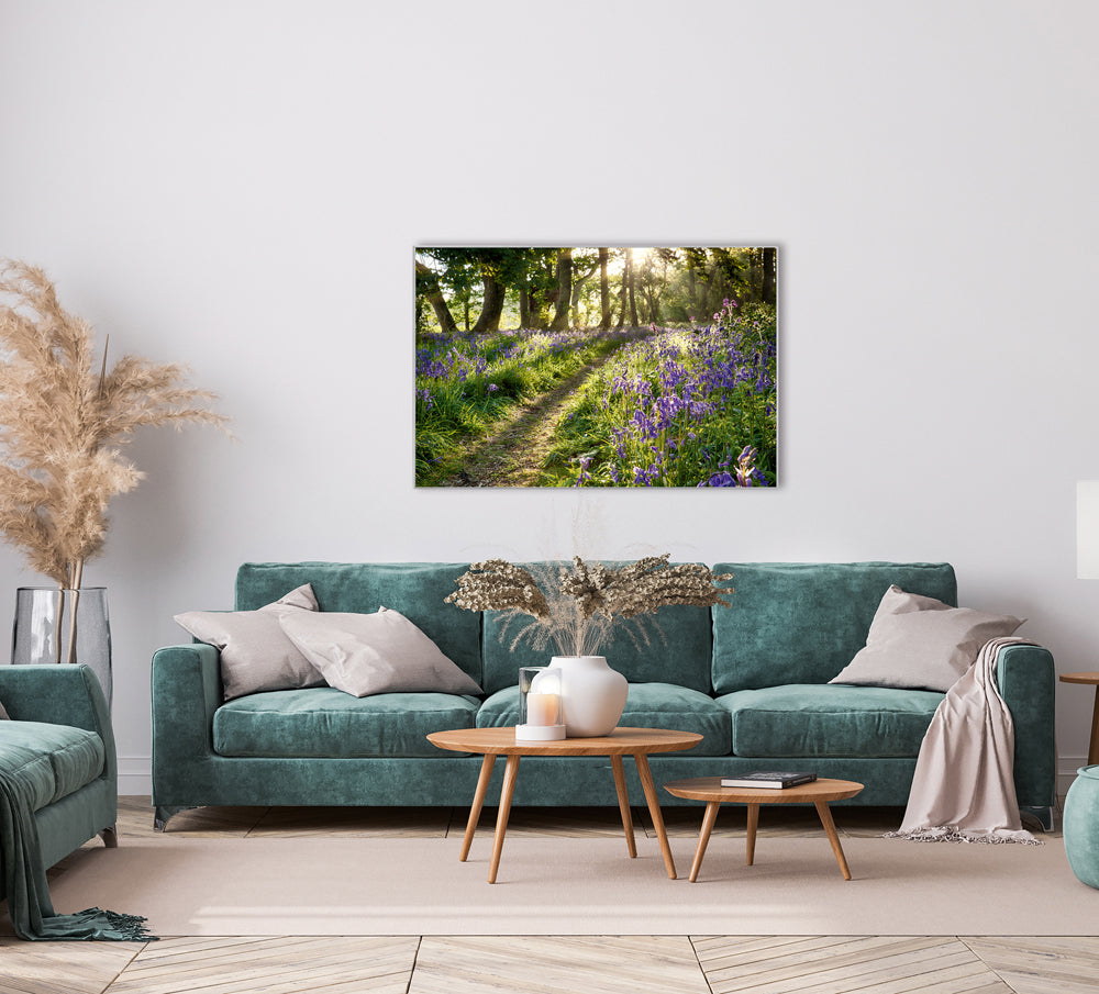 Picture & Frame Forest with Lavender 2