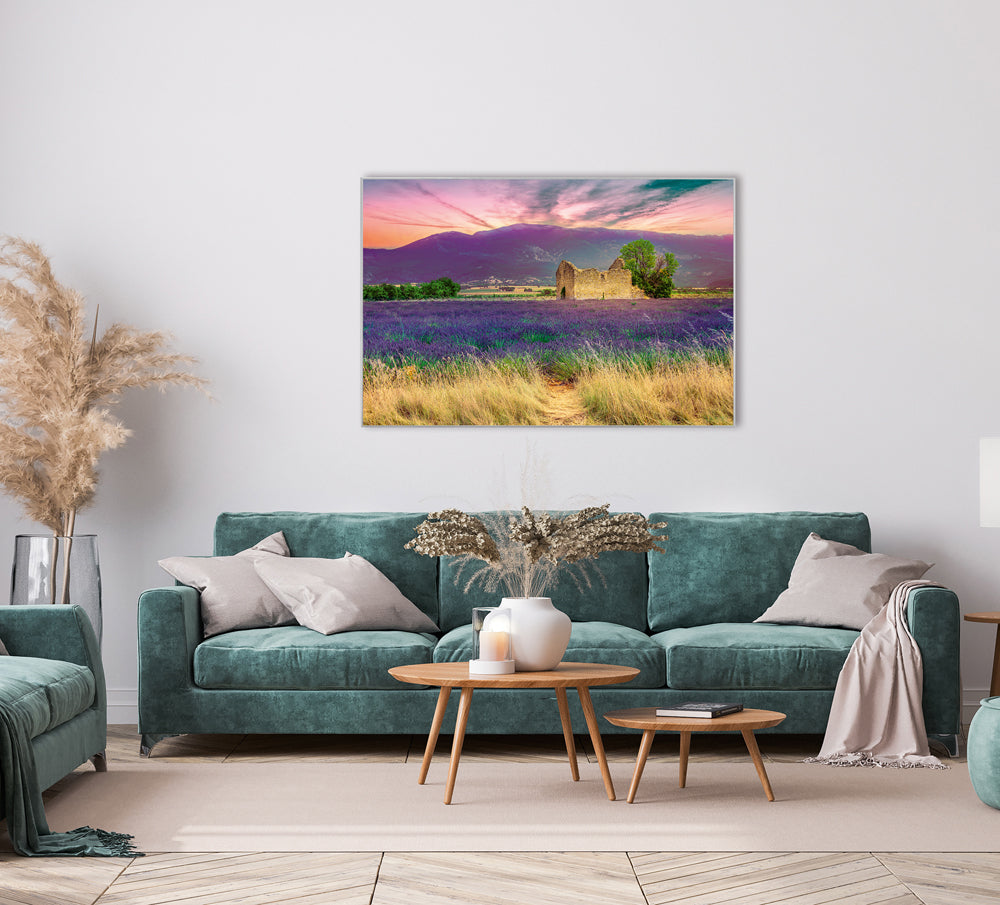 Picture & Frame Lavender Field 9