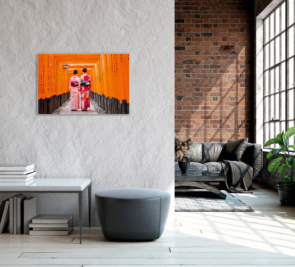 Bild & Rahmen 2 Japanerinnen