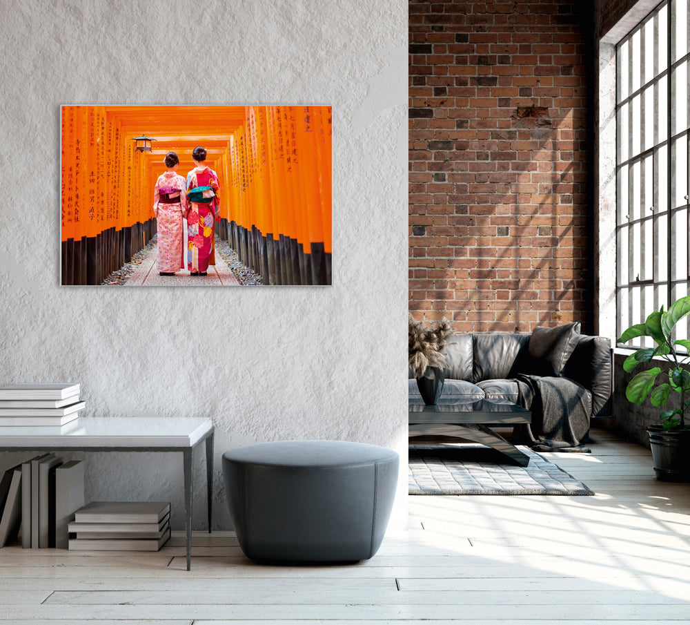 Bild & Rahmen 2 Japanerinnen