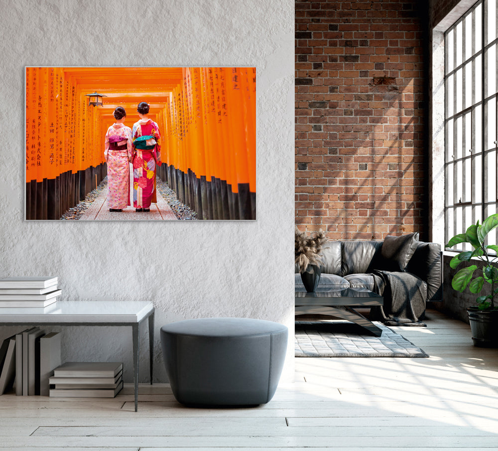 Bild & Rahmen 2 Japanerinnen