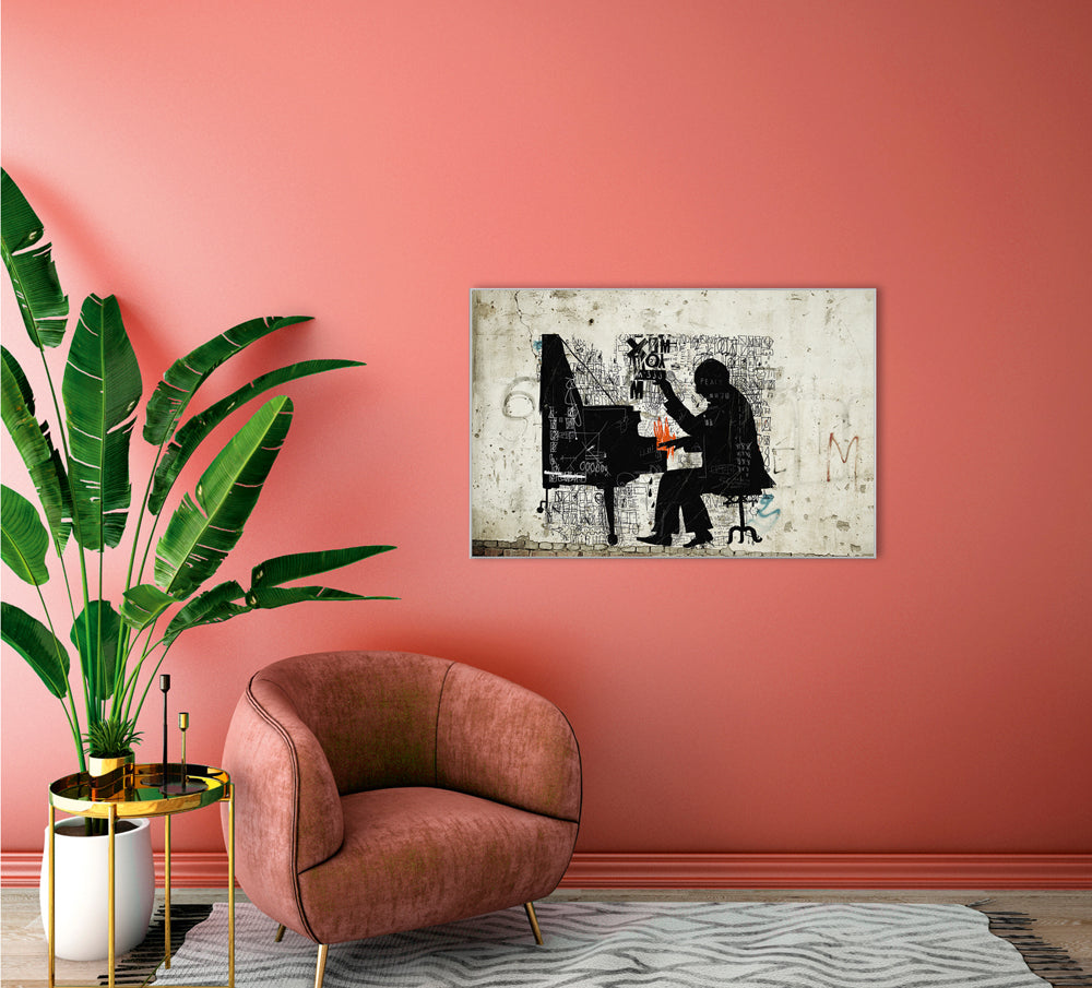 Picture & Frame Piano Player