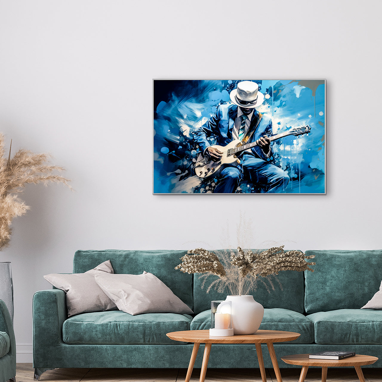 Picture & Frame Blue Music