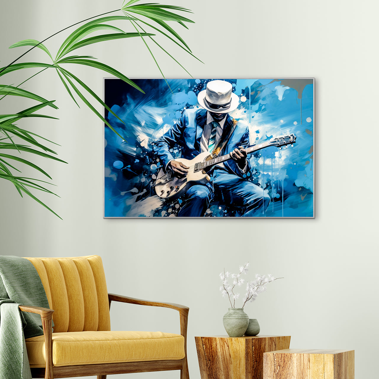 Picture & Frame Blue Music
