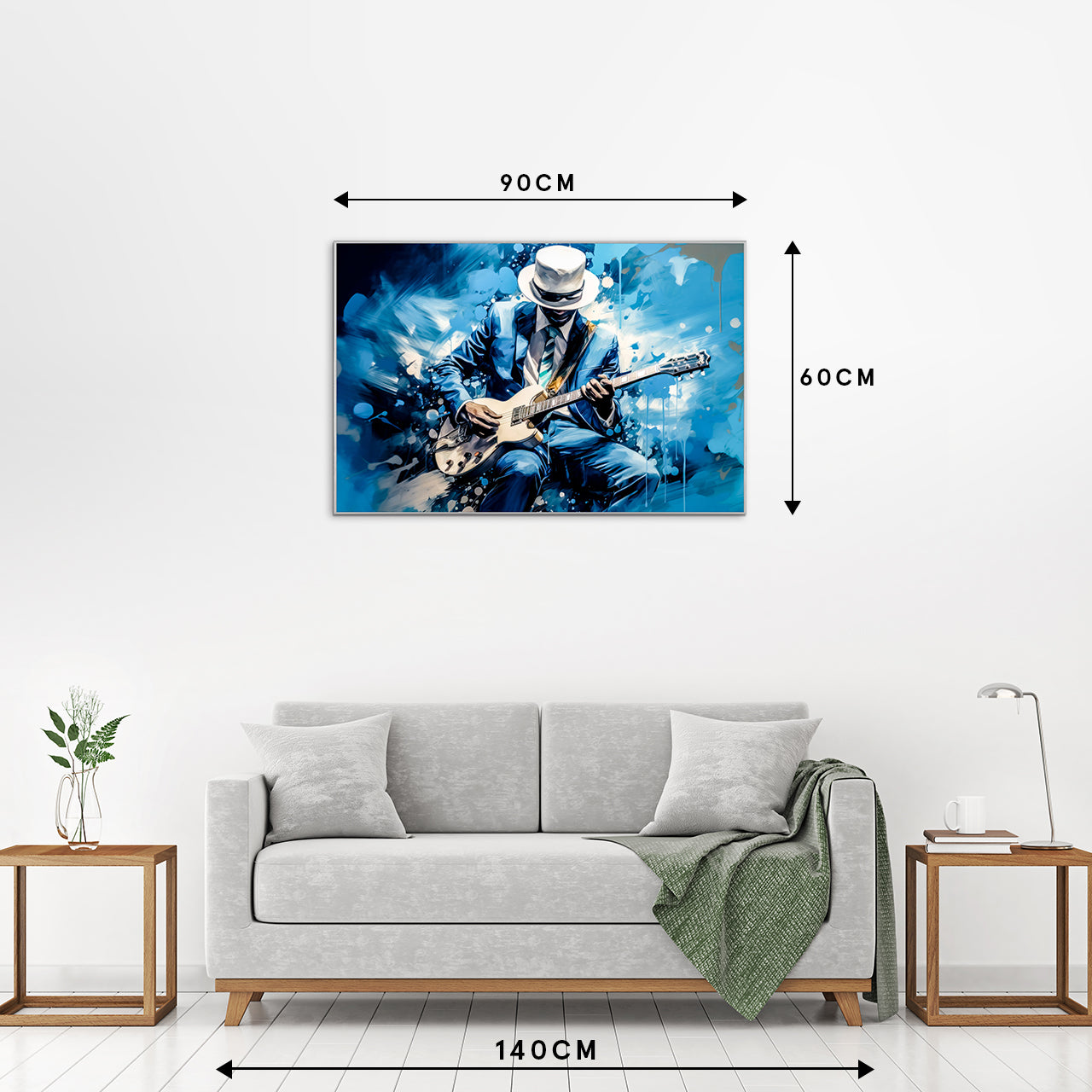 Picture & Frame Blue Music